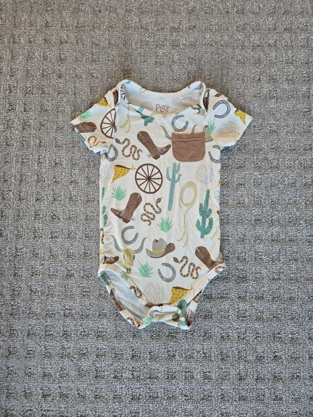 Little Sleepies Ready To Rodeo Bodysuit
